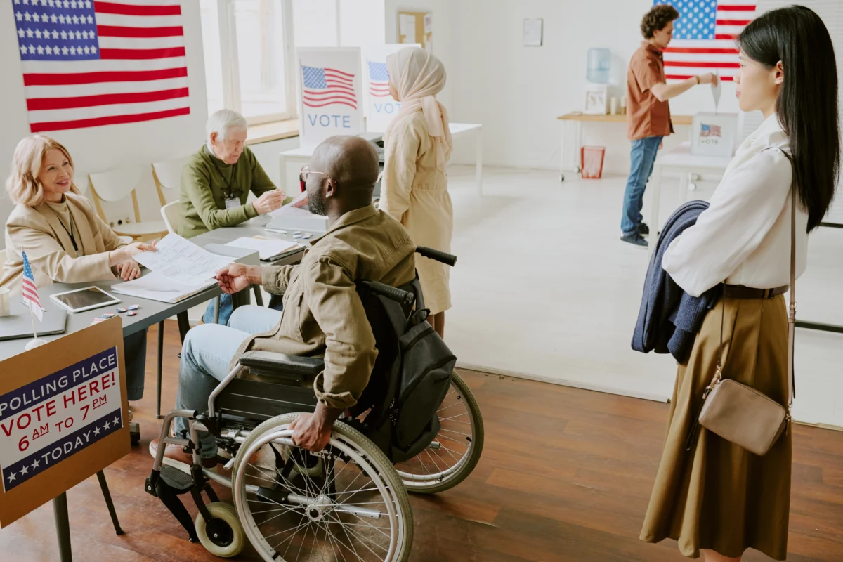 Voting with a Disability: